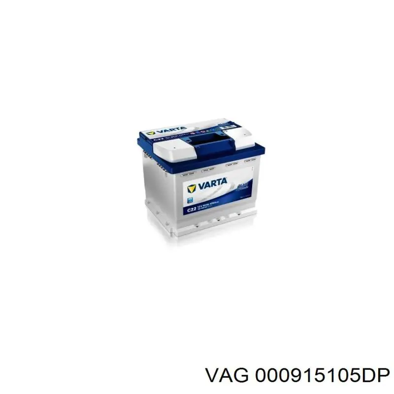 Batería de arranque VAG 000915105DP precio, desde 144,28 EUR