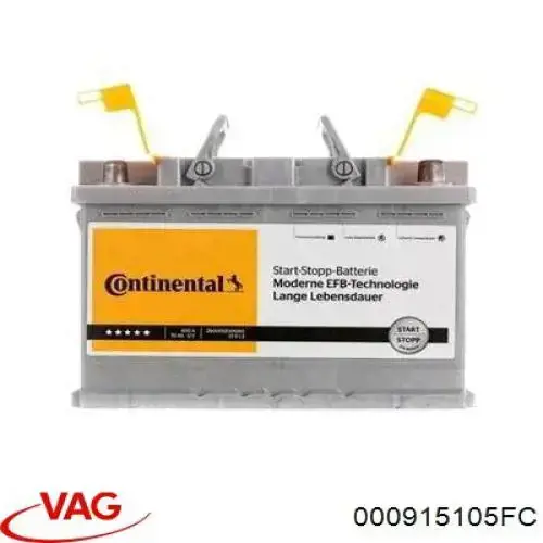 Batería de Arranque VAG (000915105FC)