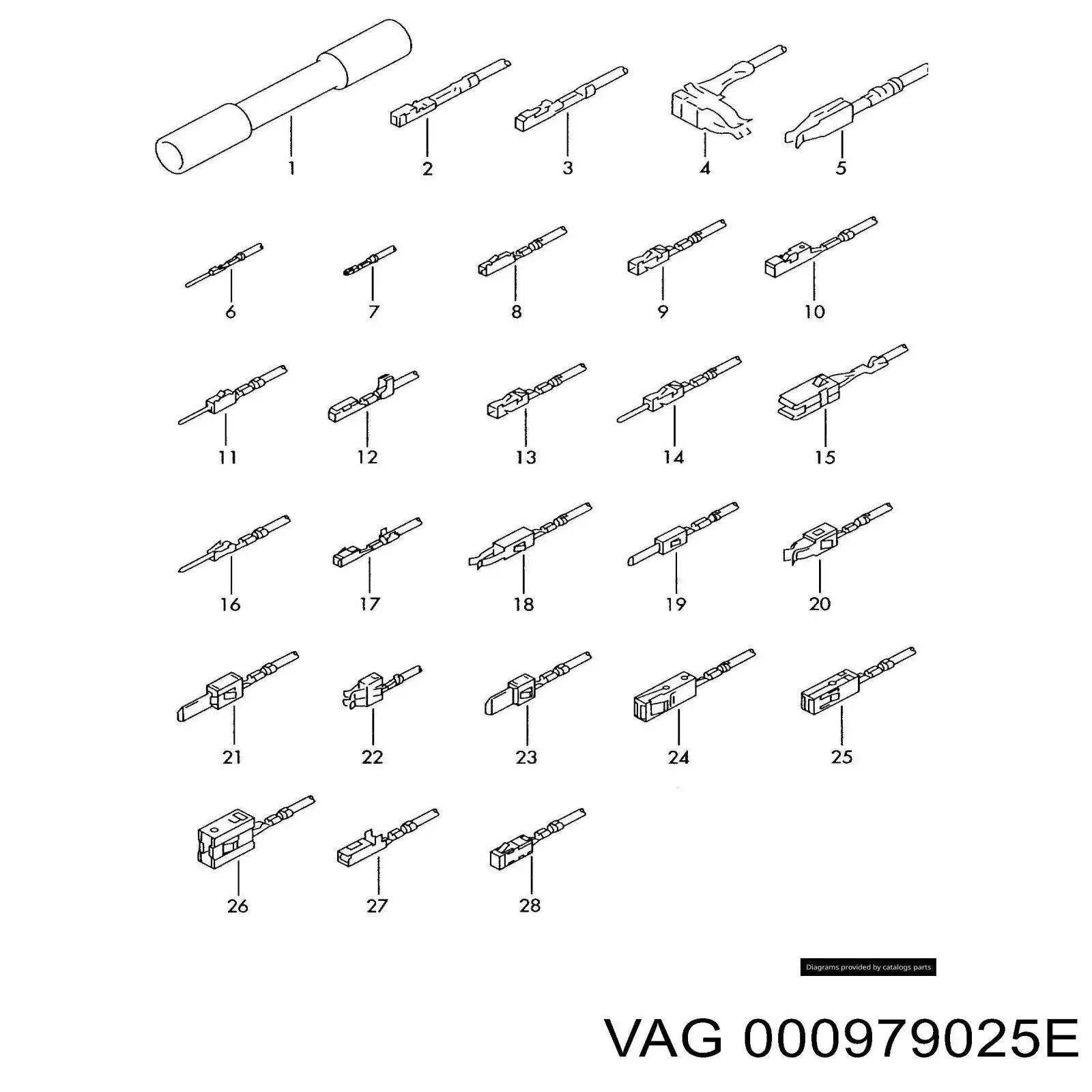 Comprar 000979025E VAG Mazo de cables del habitáculo