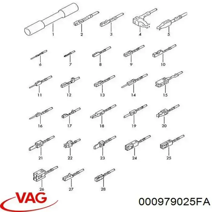  VAG 000979025FA precio, desde 25,24 EUR