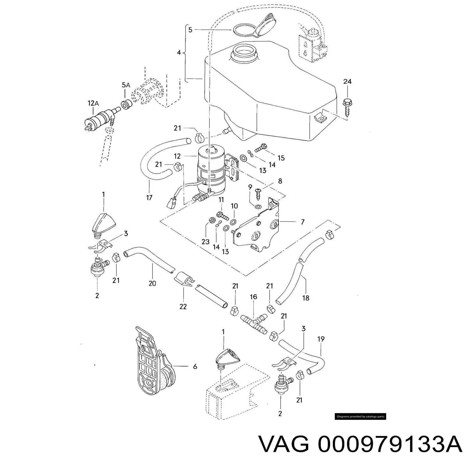 000979133A VAG Sensor de detonación