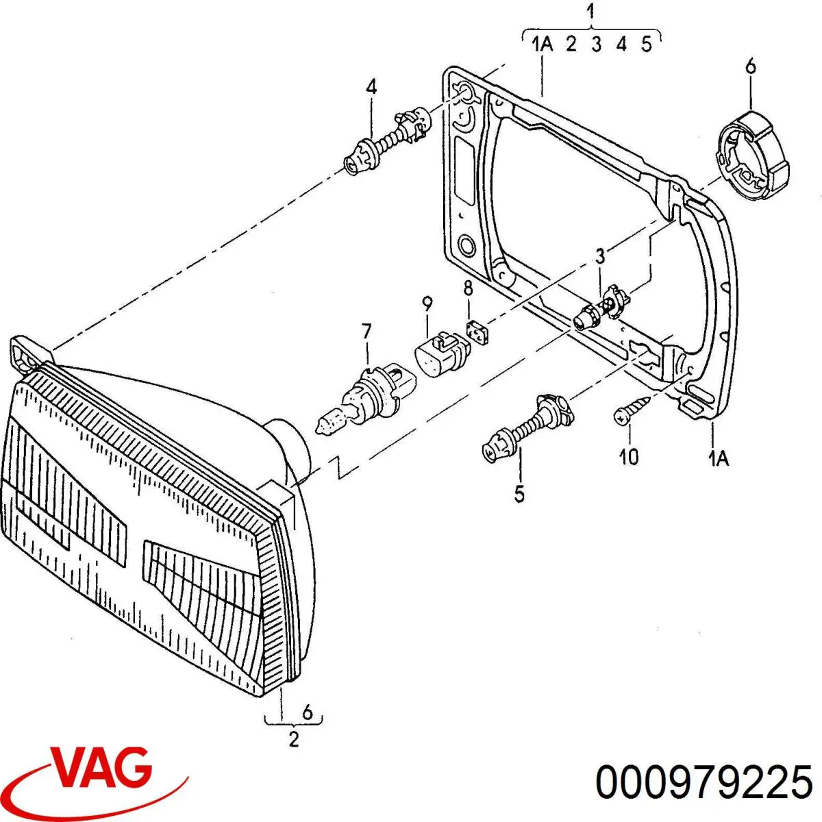 Comprar 000979225 VAG Mazo de cables del habitáculo