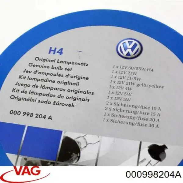 Comprar 000998204Q VAG 