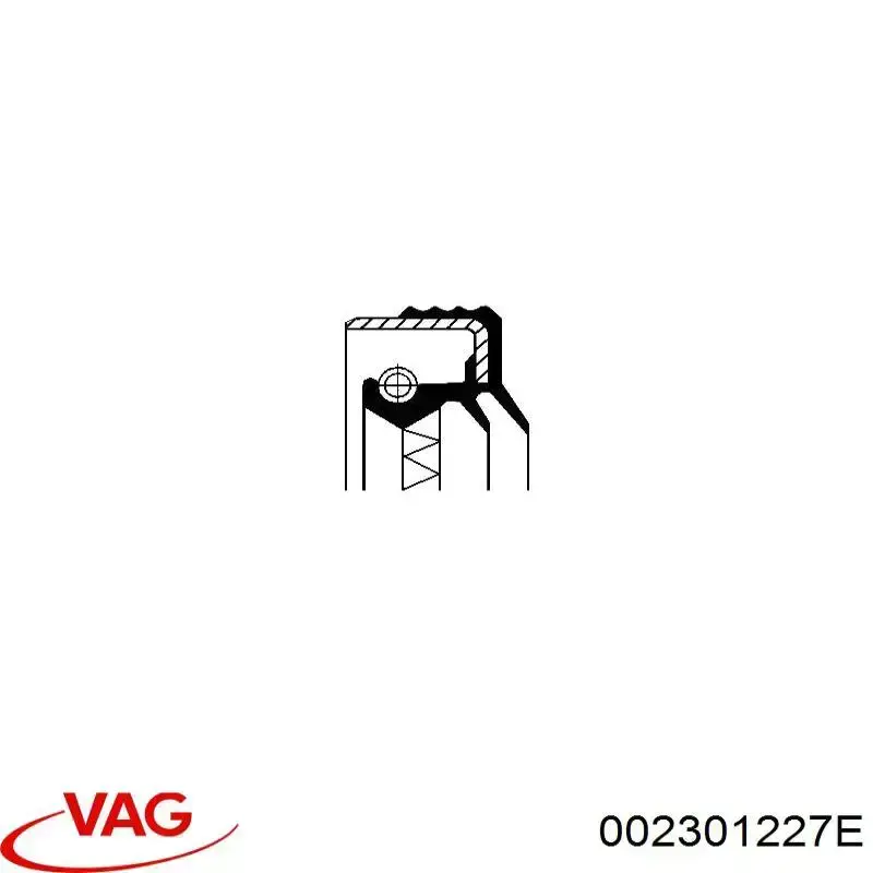 Retén del semieje delantero VAG 002301227E precio, desde 2,21 EUR