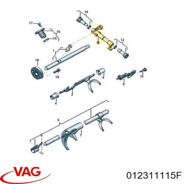  VAG 012311115F precio, desde 18,71 EUR