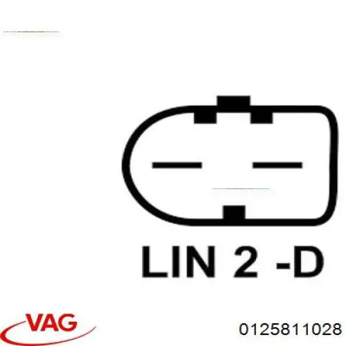 Generador VAG 0125811028