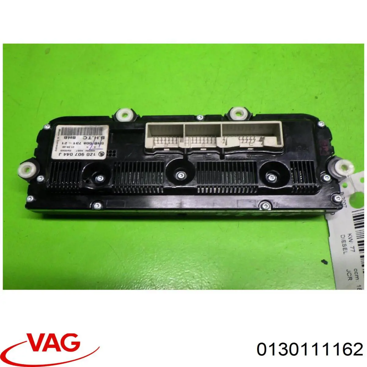 Motor eléctrico, ventilador habitáculo 4A0959101A VAG