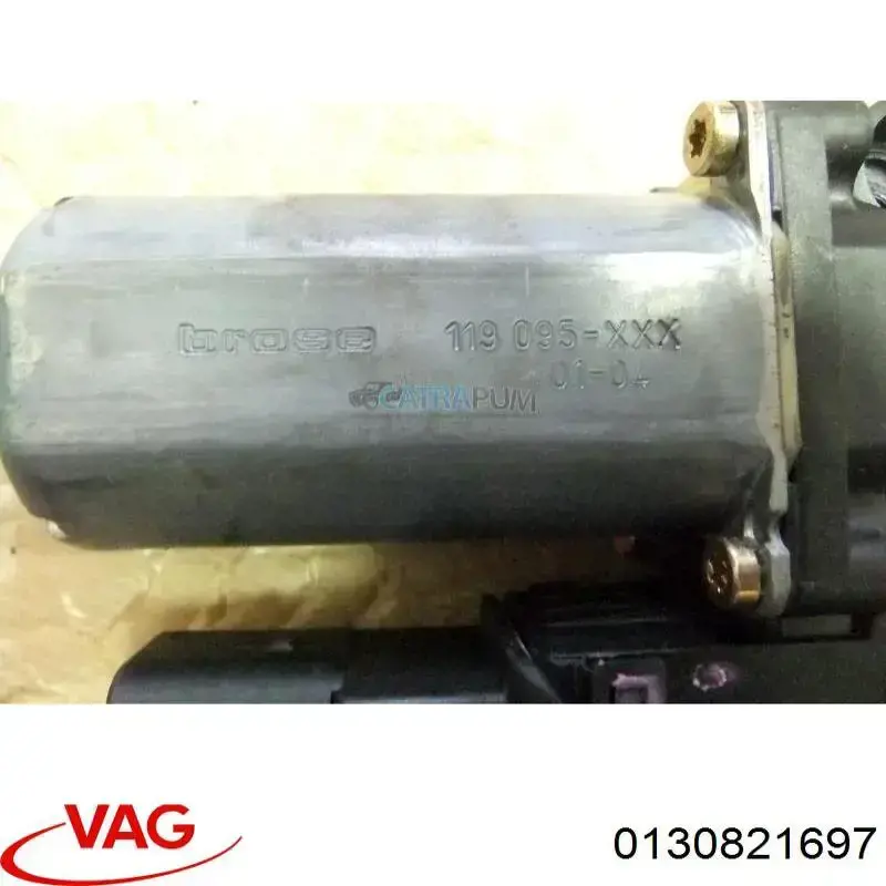 Motor del elevalunas de la puerta trasera izquierda 0130821697 VAG