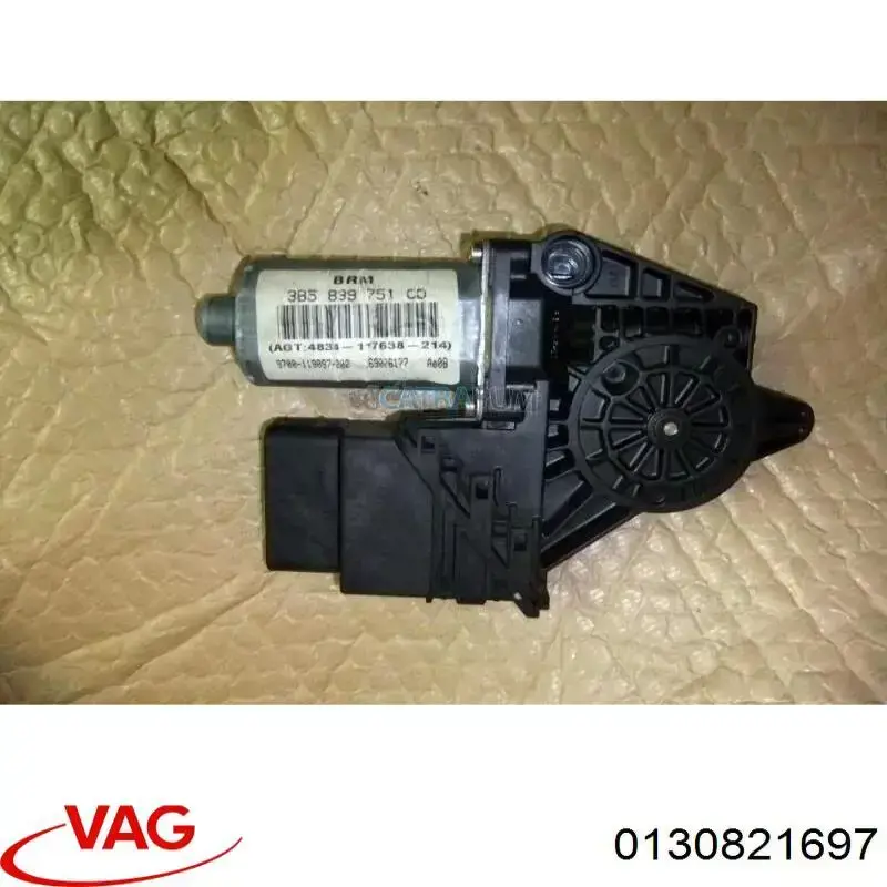 Motor del elevalunas de la puerta trasera izquierda VAG 0130821697 precio, desde 34,85 EUR