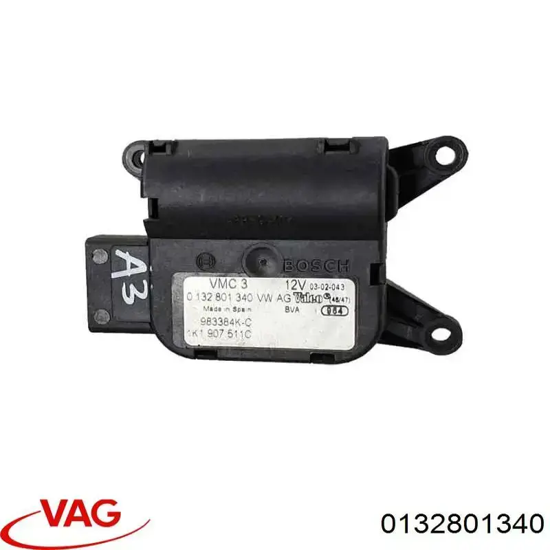 Actuador de compuerta de la calefacción 0132801340 VAG