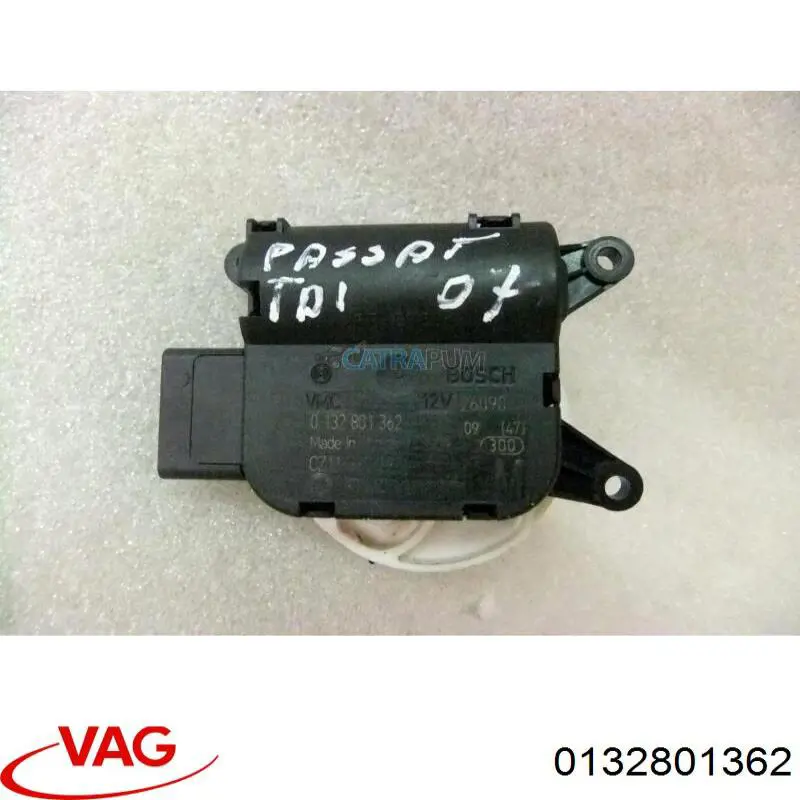 Actuador de compuerta de la calefacción 0132801362 VAG