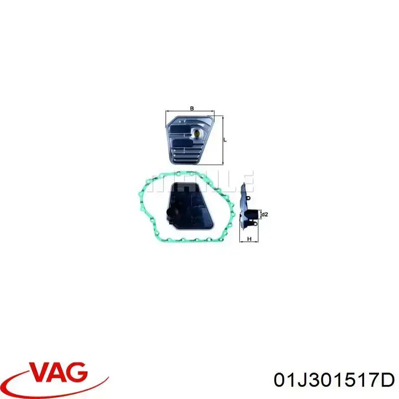 Filtro de transmisión automática VAG 01J301517D precio, desde 15,31 EUR