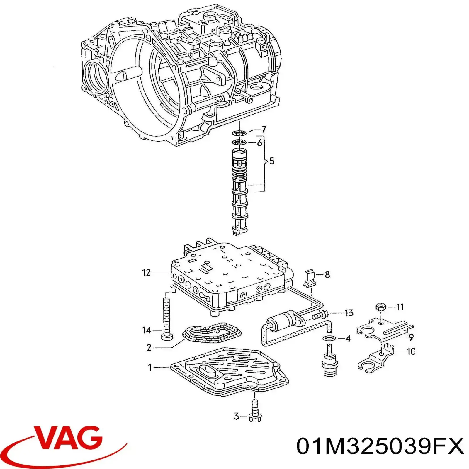 Módulo hidráulico de la transmisión automática VAG 01M325039F precio, desde 2121,24 EUR