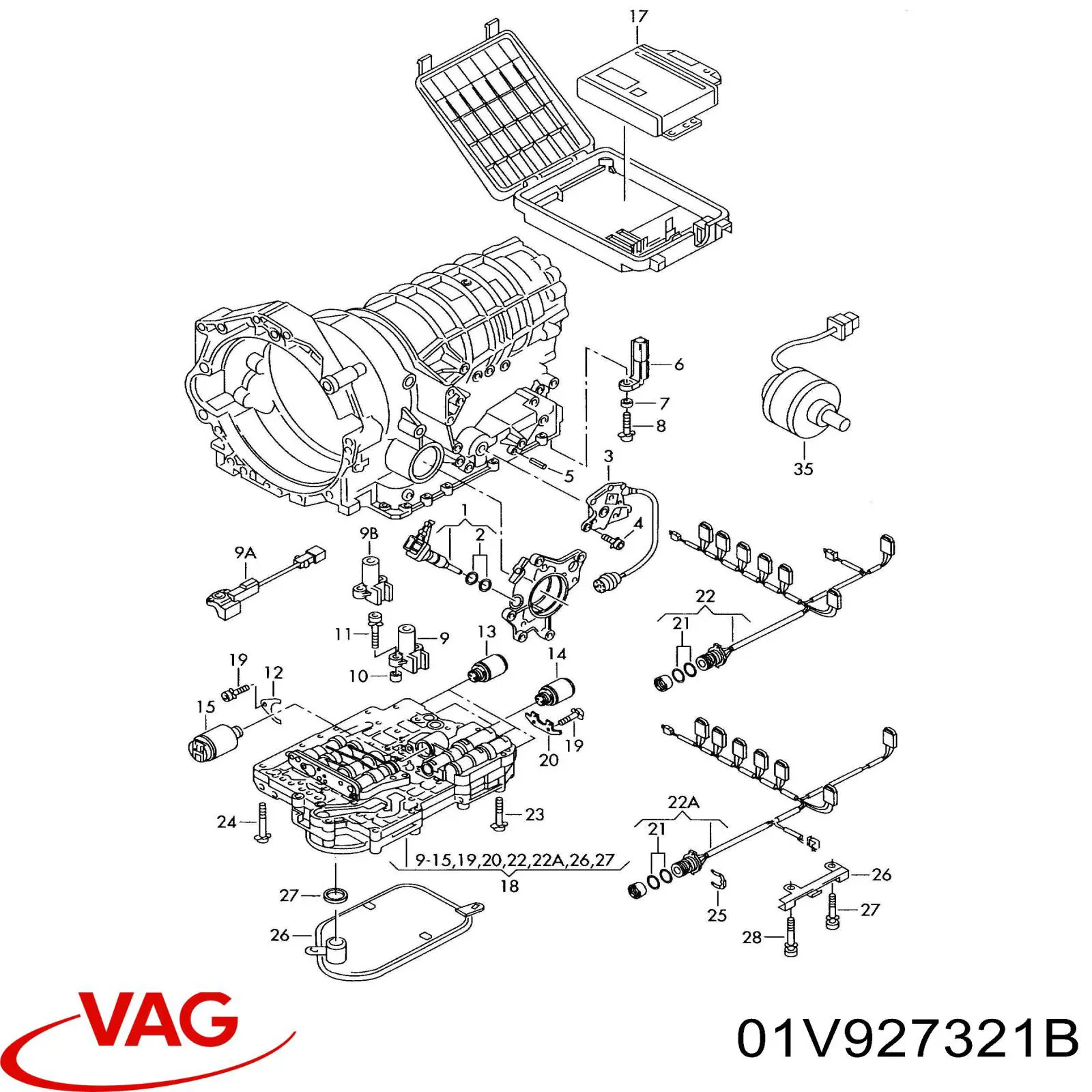 Sensor velocimetro VAG 01V927321B precio, desde 90,57 EUR