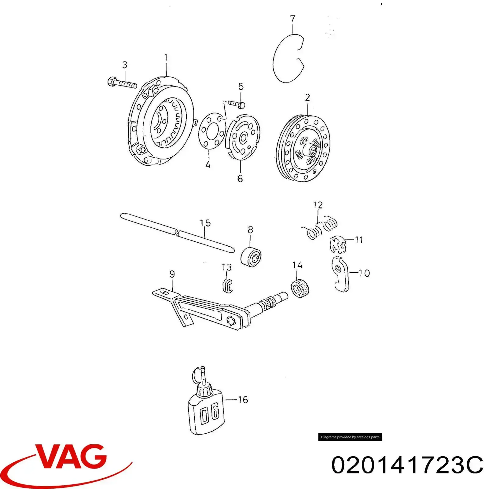  VAG 020141723C precio, desde 2,18 EUR