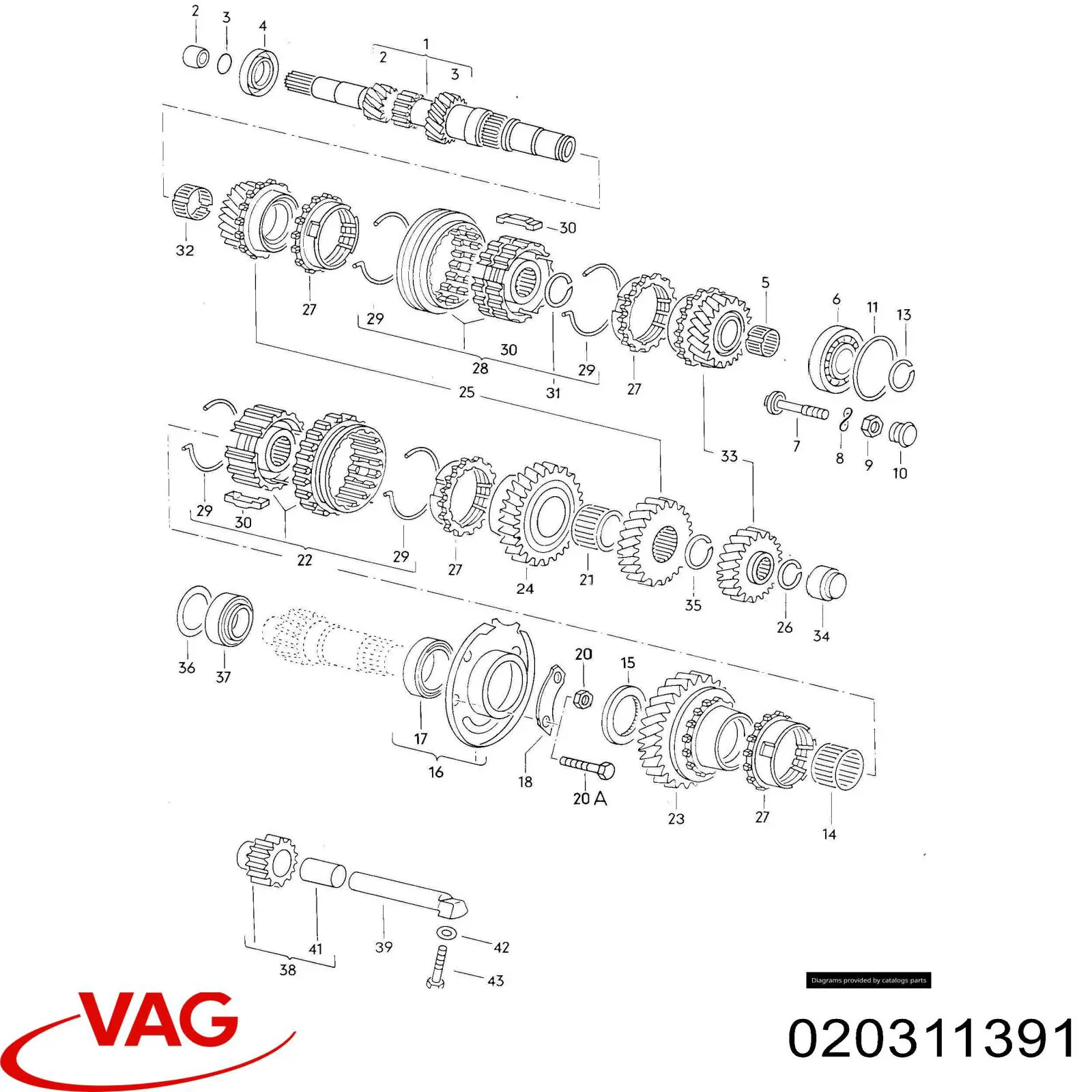 Comprar 020311391 VAG 
