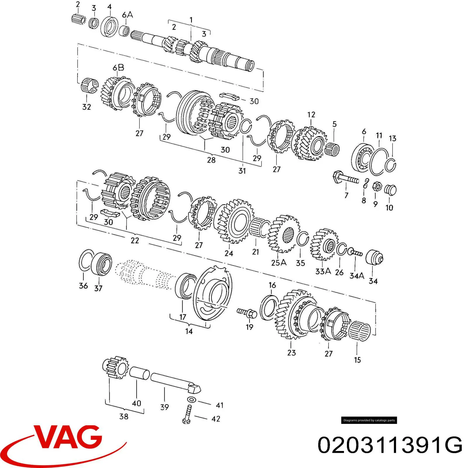  VAG 020311391G precio, desde 12,70 EUR