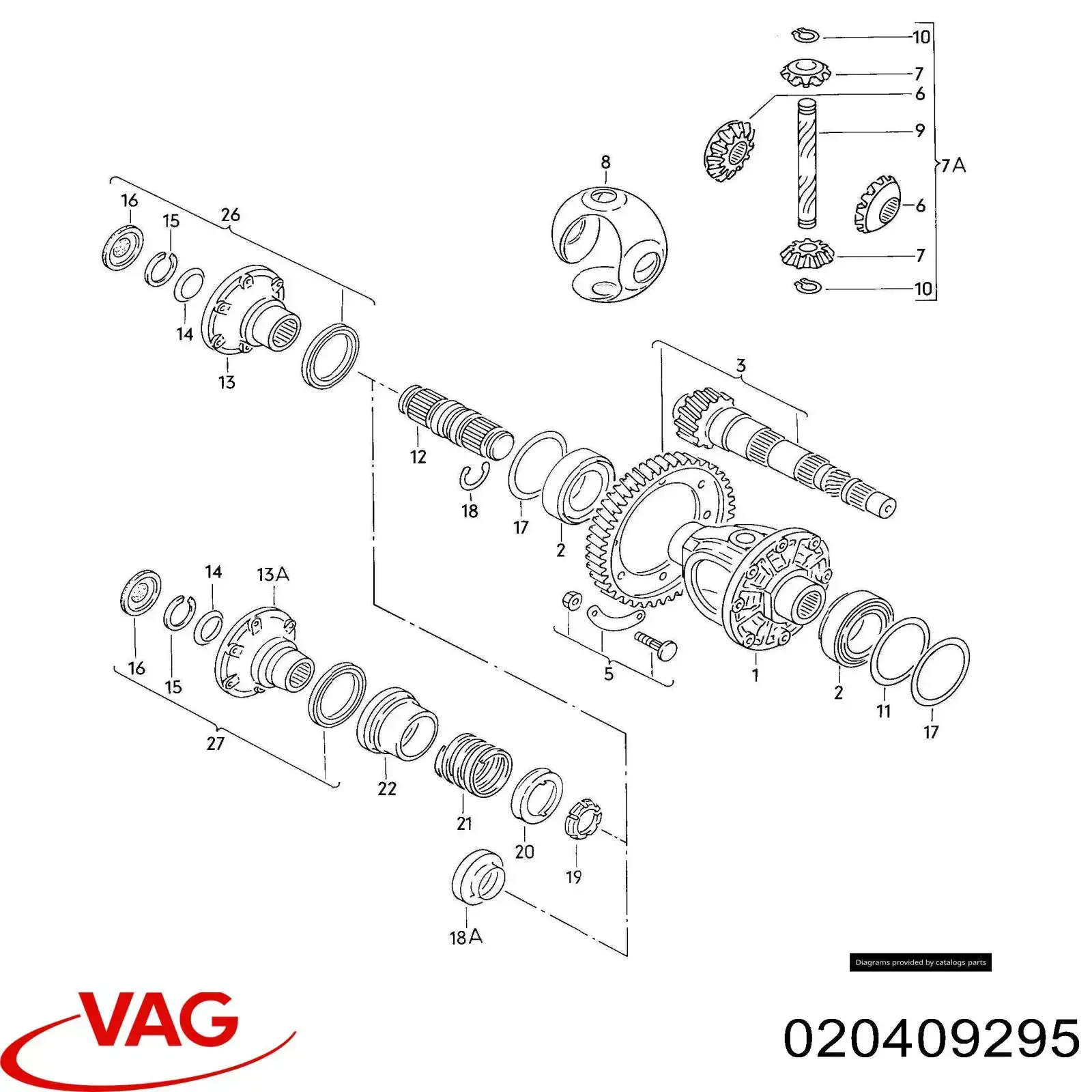  VAG 020409295 precio, desde 1,94 EUR