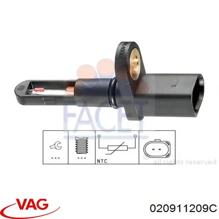 02A911209 VAG Soporte de cepillo de motor de arranque 