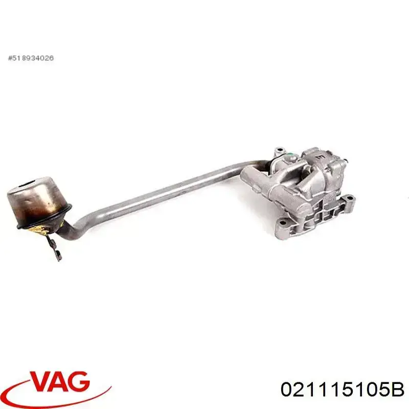 Bomba de aceite del motor VAG 021115105B