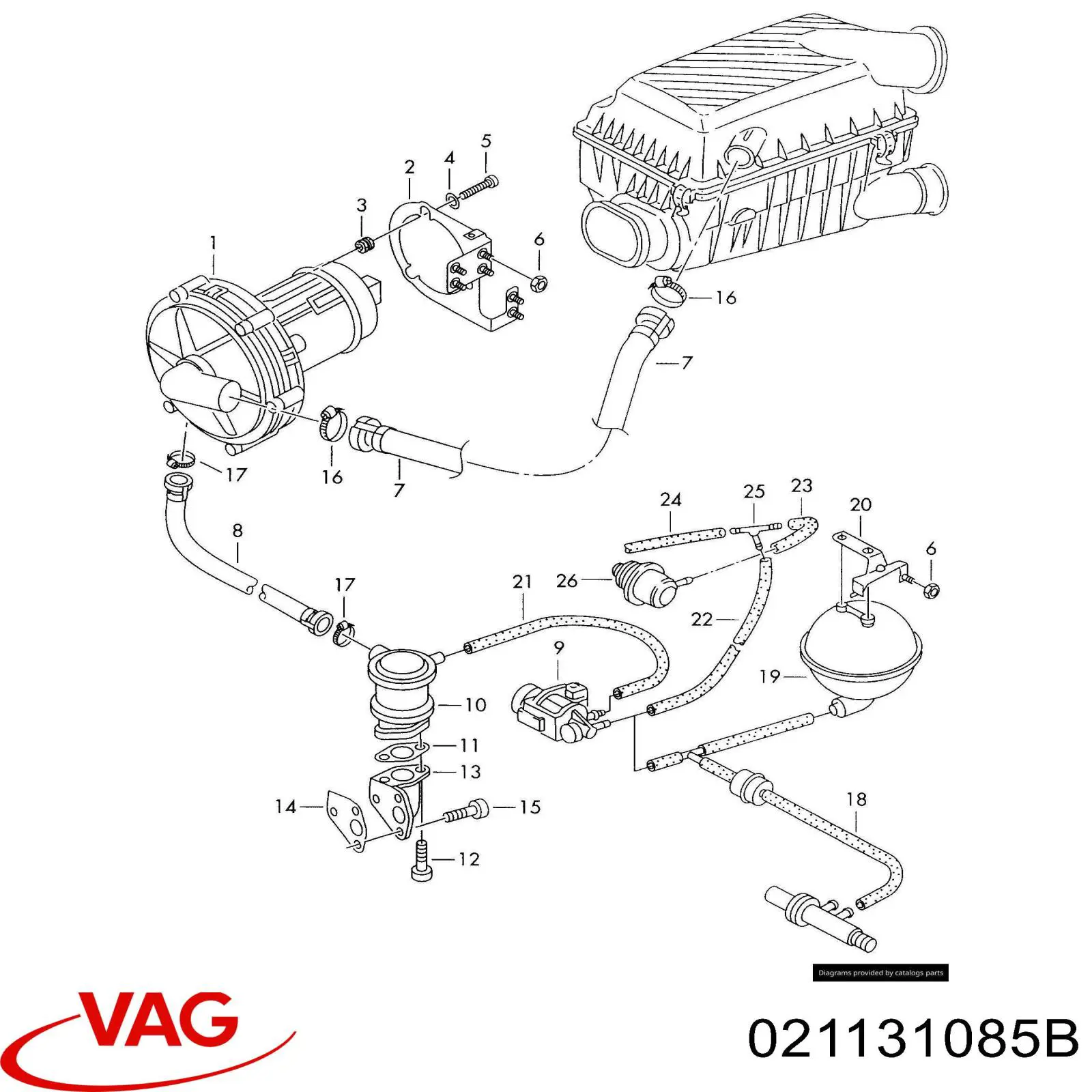  VAG 021131085B precio, desde 16,68 EUR