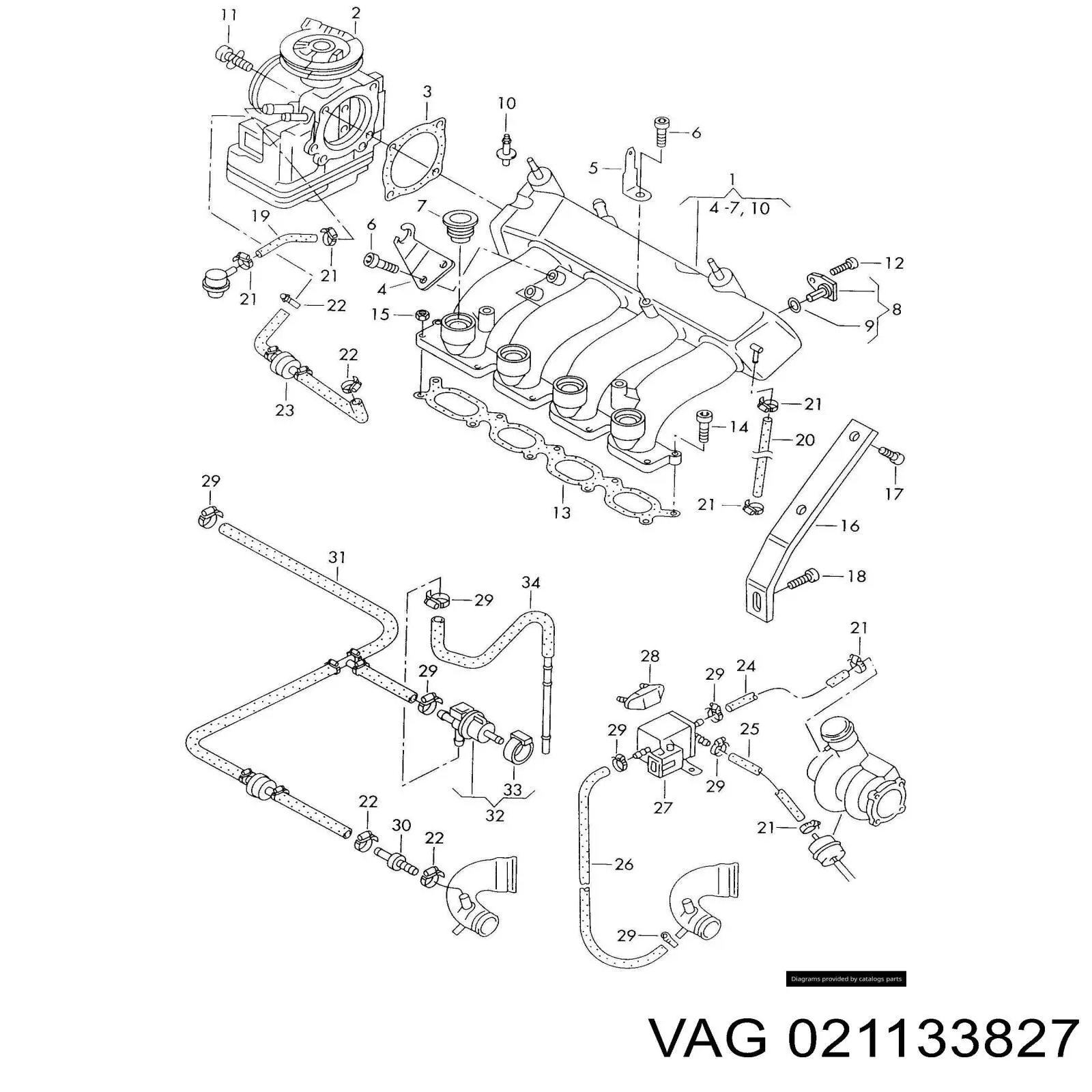  VAG 021133827 precio, desde 22,76 EUR