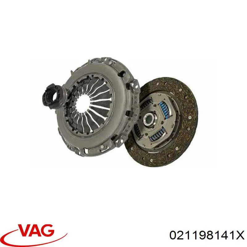 Embrague 021198141X VAG