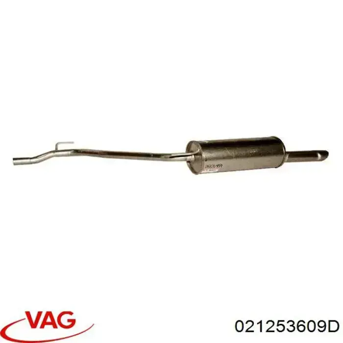 Comprar 021253609D VAG Silenciador trasero