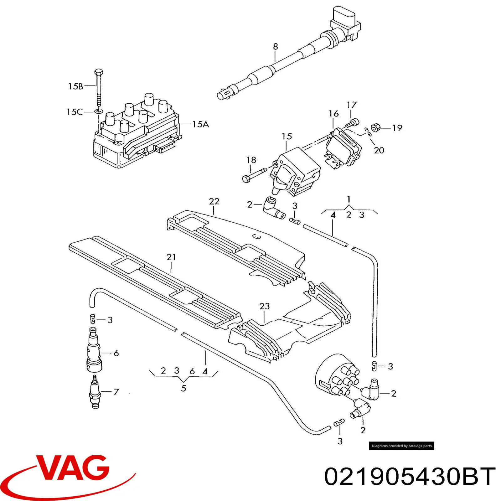 Comprar 021905430BT VAG 
