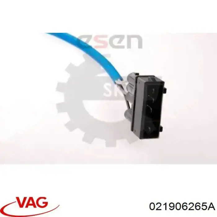 Sonda lambda de oxígeno posterior al catalizador 021906265A VAG
