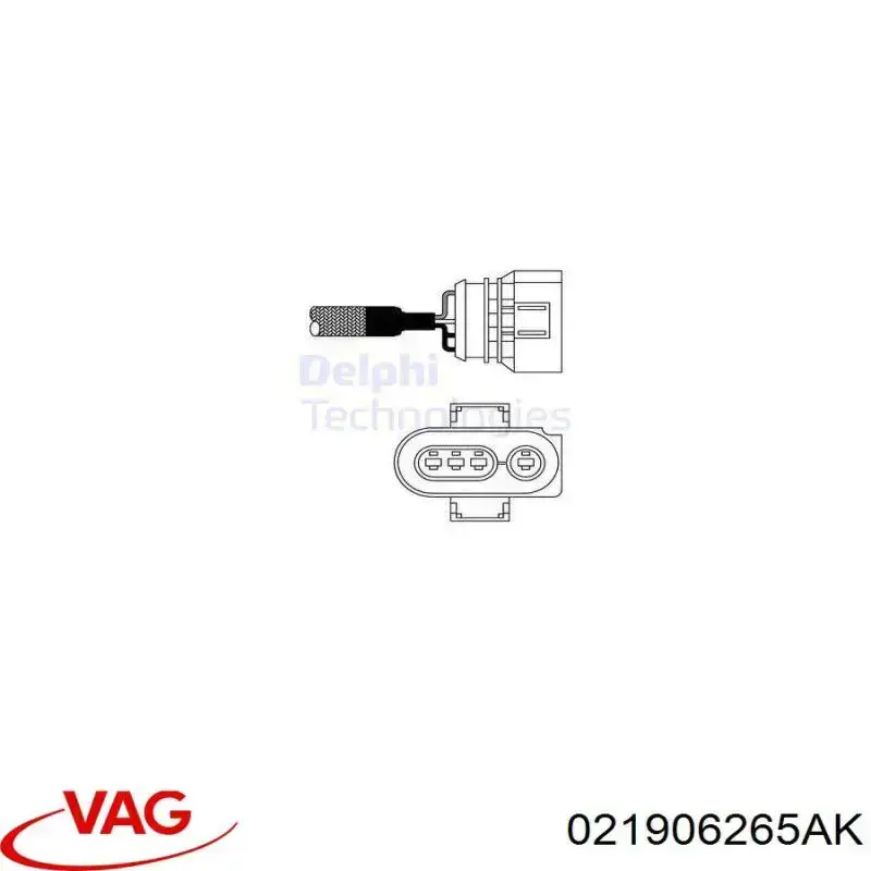 Sonda lambda 021906265AK VAG