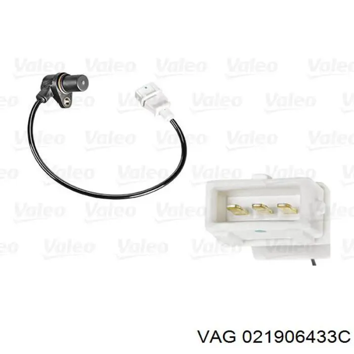 Sensor de cigüeñal 021906433C VAG