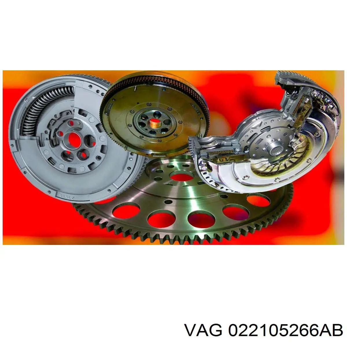 022105266S VAG volante motor