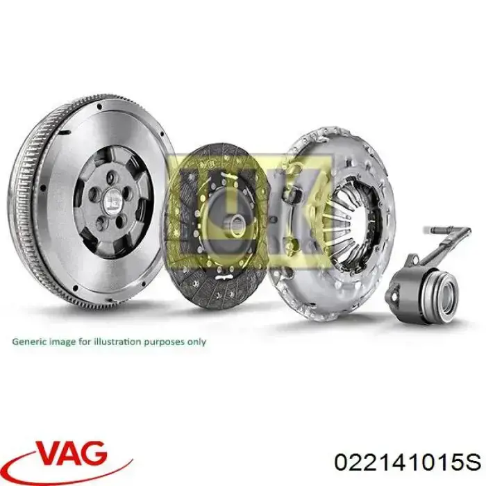 Kit de embrague (3 partes) VAG 022141015S