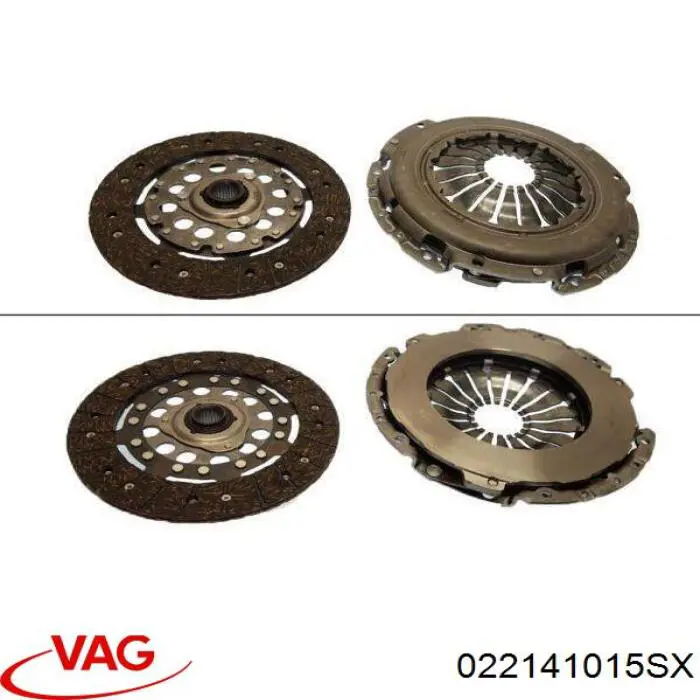 Kit de embrague (3 partes) Volkswagen Tiguan 1 5N1, 5N2