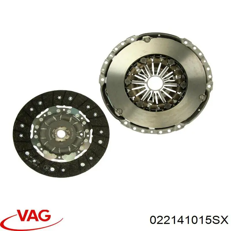 Kit de embrague (3 partes) Volkswagen Tiguan 1 5N1, 5N2