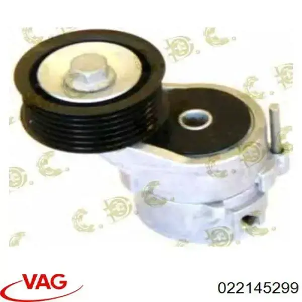 Tensor de la correa trapecial poli v VAG 022145299