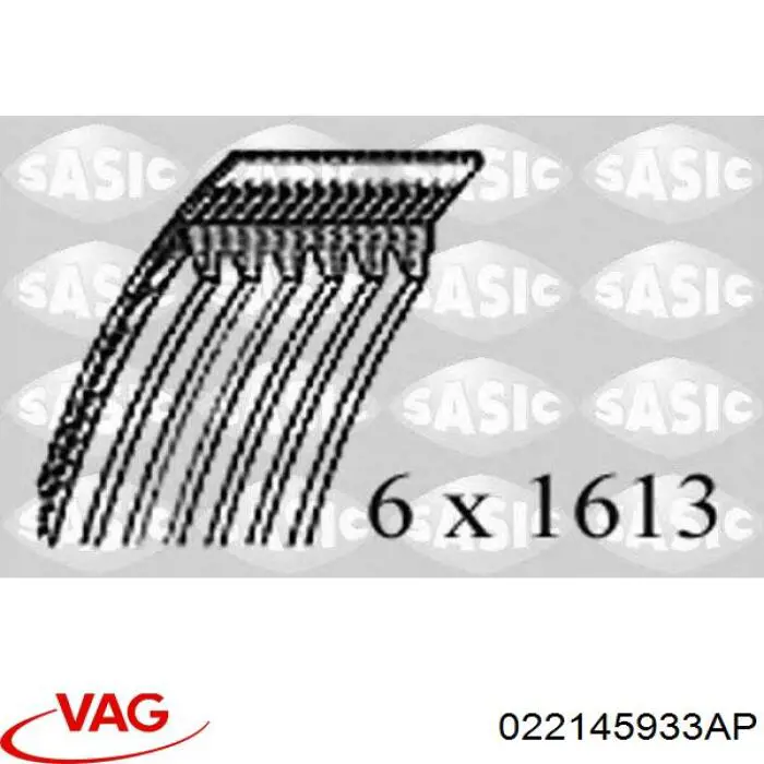 Comprar 022145933AP VAG Correa trapezoidal