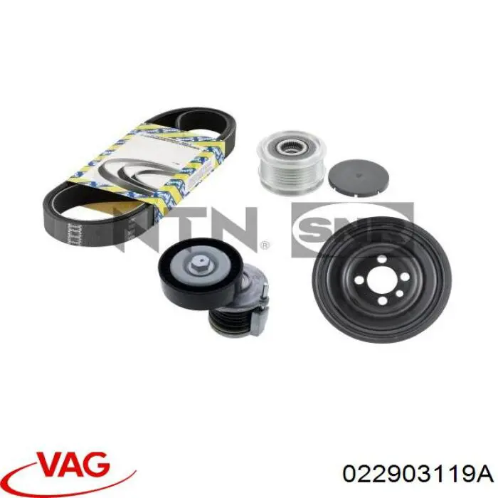 Polea rueda libre VAG 022903119A precio, desde 22,51 EUR