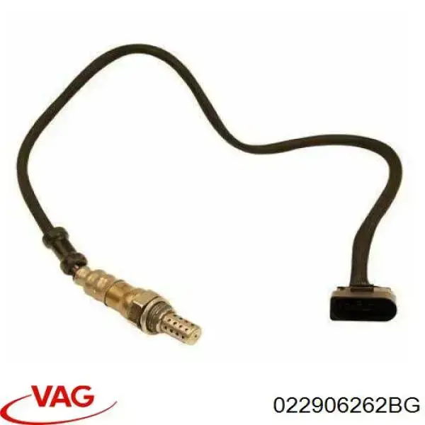 Sonda lambda, sensor de oxígeno después del catalizador izquierdo 022906262BG VAG