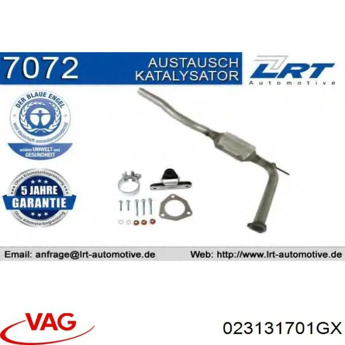 Catalizador VAG 023131701GX precio, desde 216,63 EUR