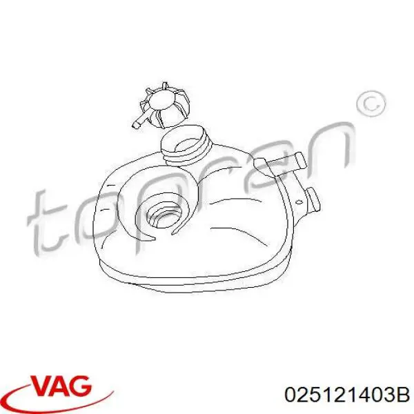 Botella expansion VAG 025121403B precio, desde 21,61 EUR