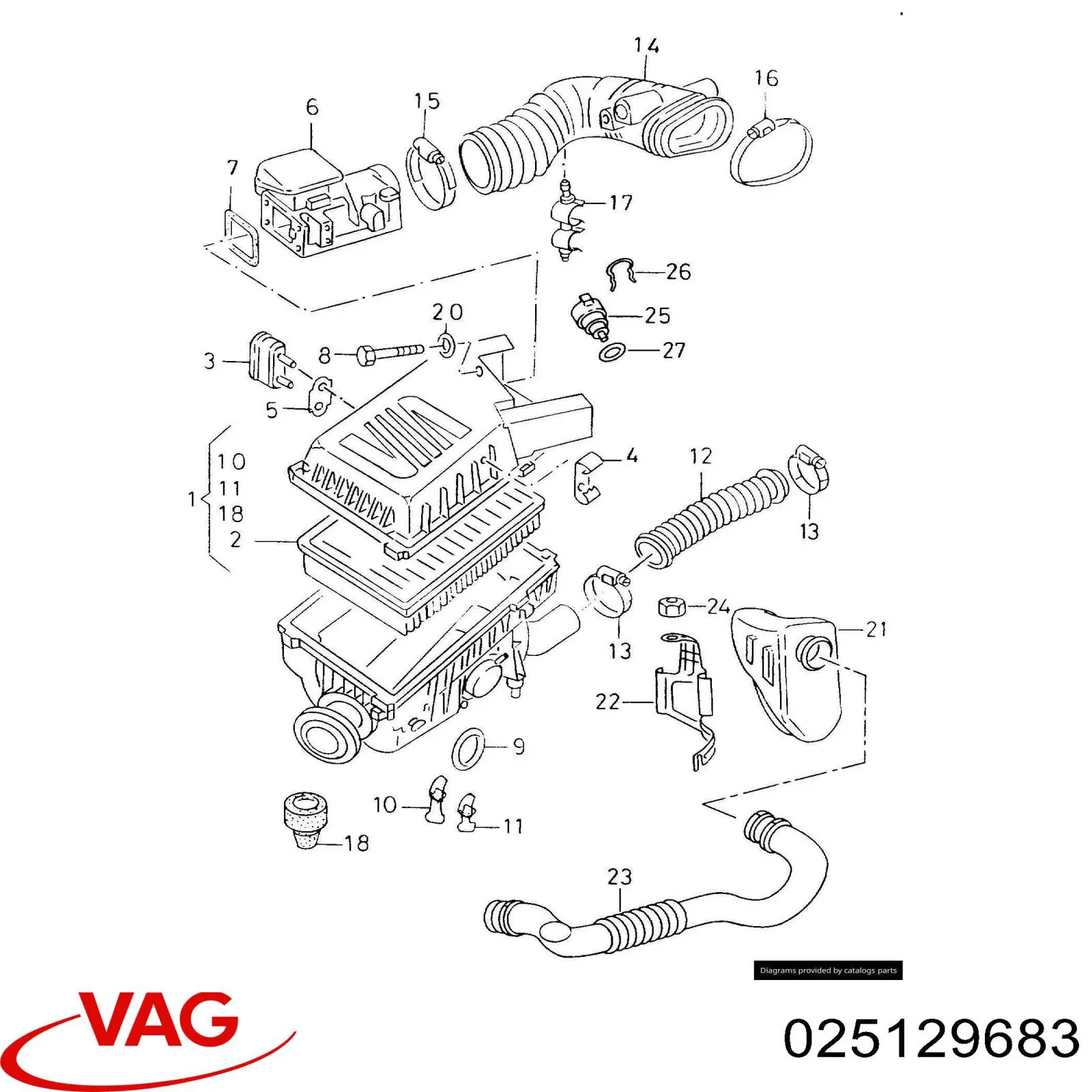  VAG 025129683 precio, desde  