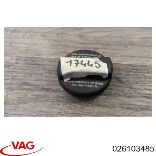Comprar 026103485 VAG Tapa de aceite de motor