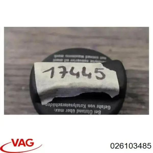 Tapa de aceite de motor 026103485 VAG