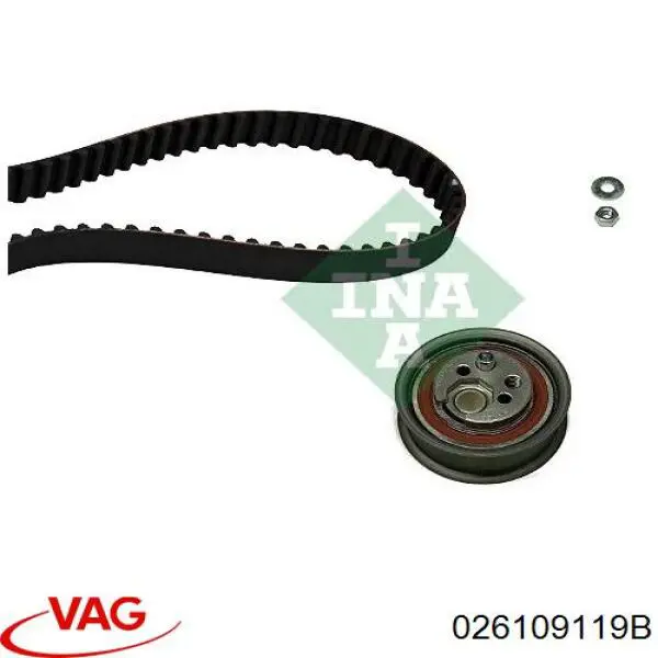 Correa de distribución VAG 026109119B precio, desde 14,78 EUR