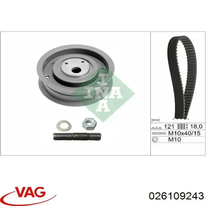 Tensor de la correa de distribución VAG 026109243 precio, desde 17,50 EUR