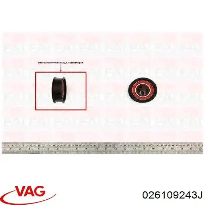 Comprar 026109243J VAG Tensor correa distribución