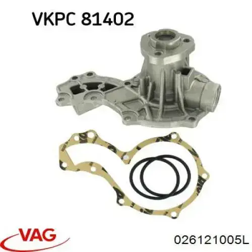 Bomba de agua de refrigeración con carcasa VAG 026121005L precio, desde 74,54 EUR