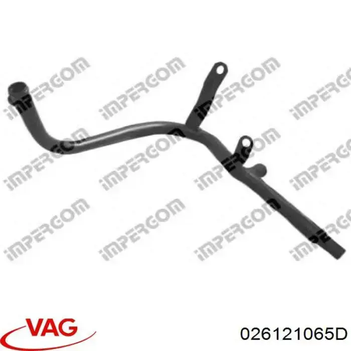 026121065D VAG Manguera de refrigeración